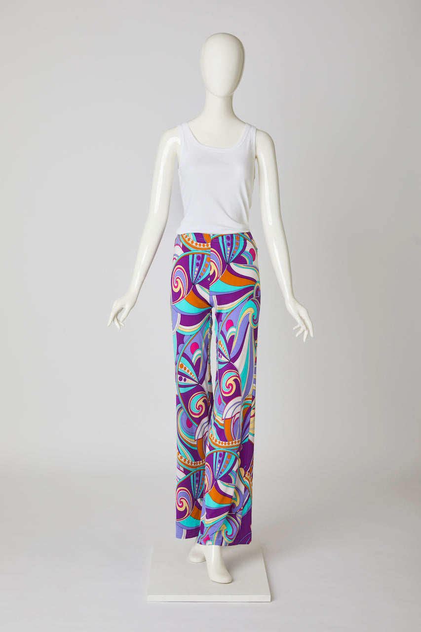 Hose mit Muster von dem Hamburger Modelabel stegmann mode
