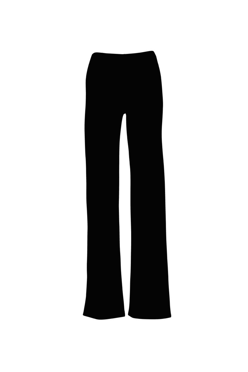 Sommerhose Schwarz von dem Hamburger Modelabel stegmann mode
