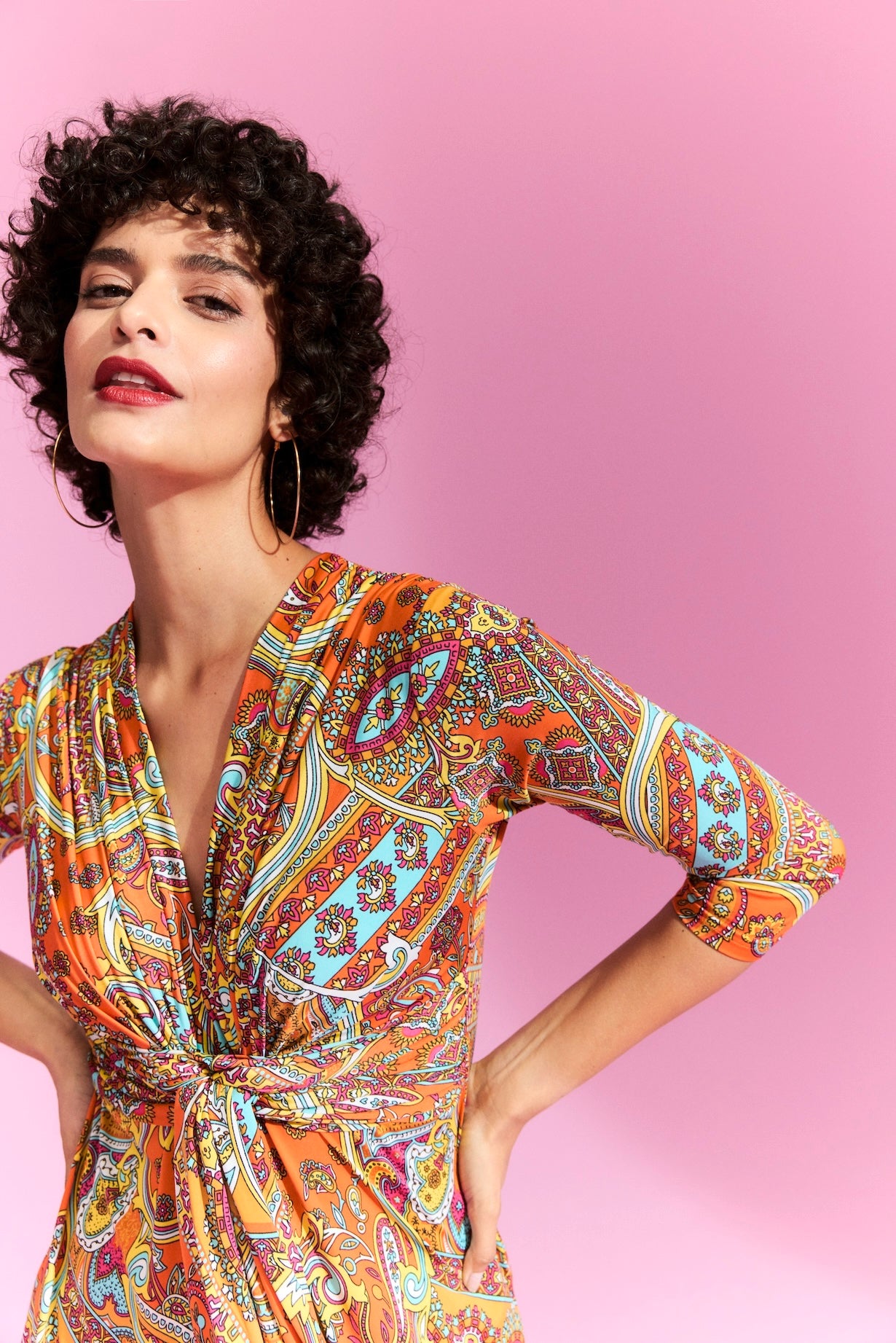 Jumpsuit mit Muster von dem Hamburger Modelabel stegmann mode
