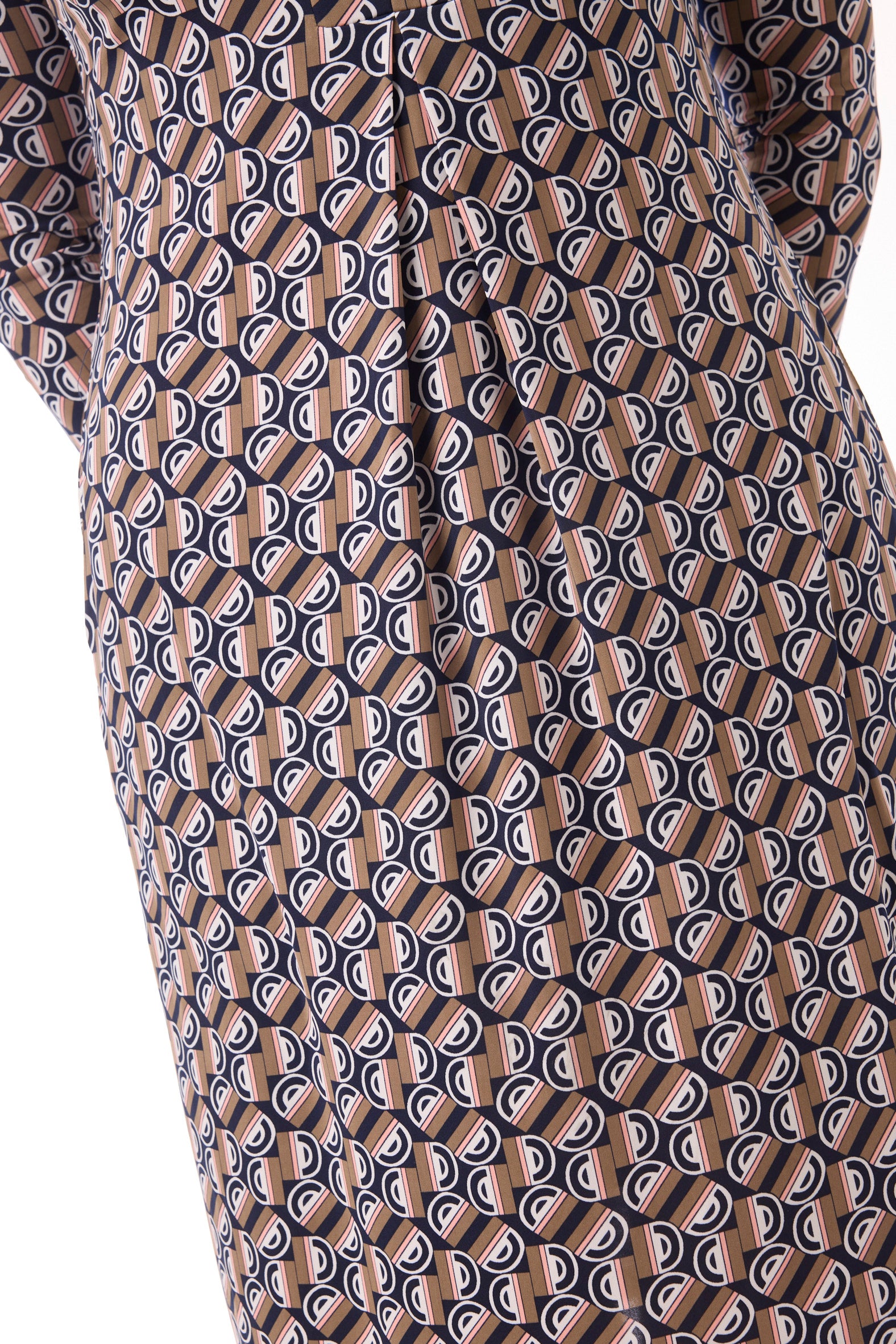 Kleid mit Muster von dem Hamburger Modelabel stegmann mode