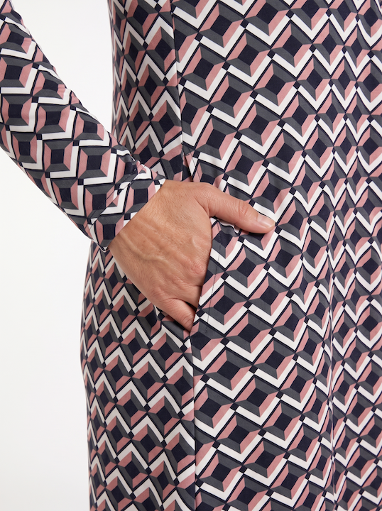 Kleid Modell Bobby Mosaik Rose - K4