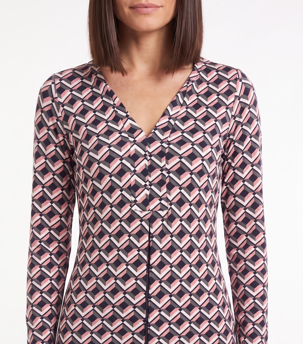 Kleid Modell Bobby Mosaik Rose - K4