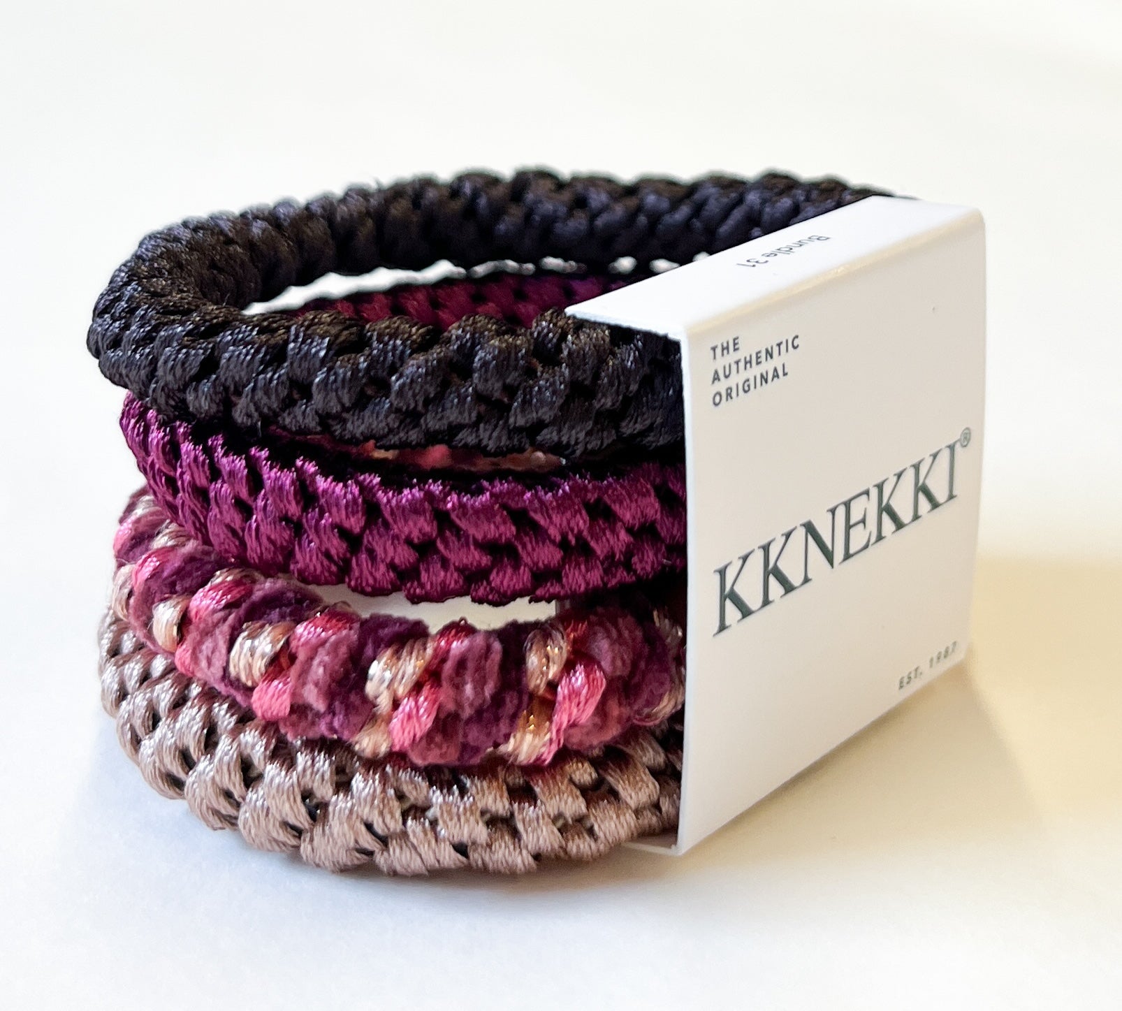 Produktfoto vom Original KKNEKKI Haargummi Bundle 31 vom Hamburger Modelabel stegmann mode