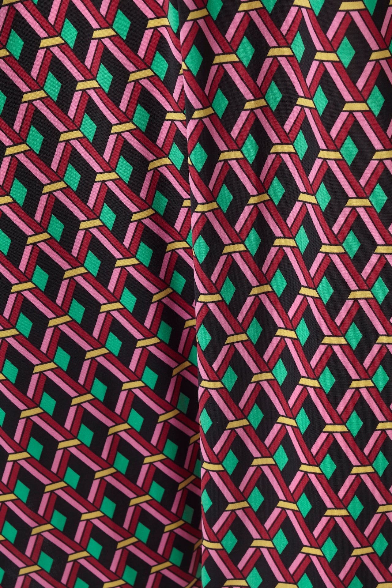Kleid mit Knopfleiste und Muster von dem Hamburger Modelabel stegmann mode