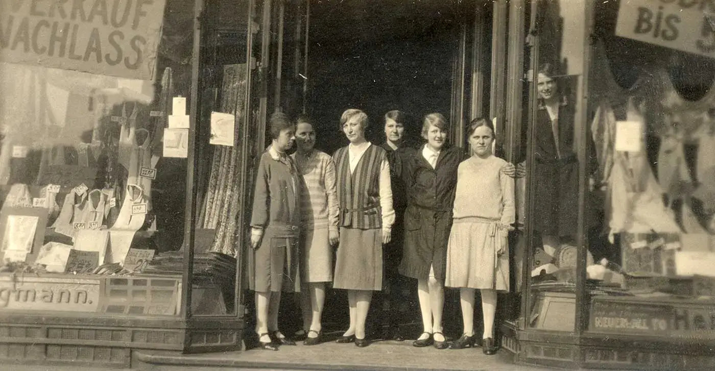 Historisches Bild vom Hamburger Modelabel stegmann mode