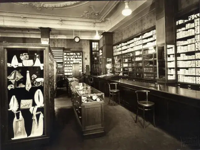 Historisches Foto vom Hamburger Modelabel stegmann mode