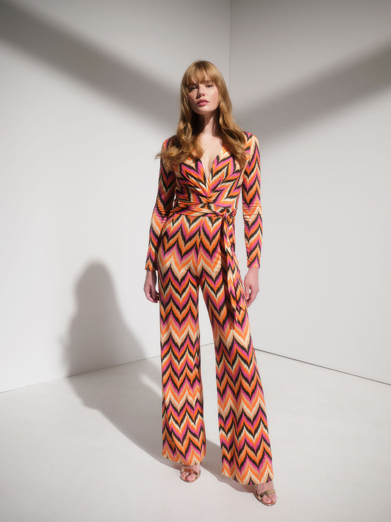 Jumpsuit mit Muster von dem Hamburger Modelabel stegmann mode
