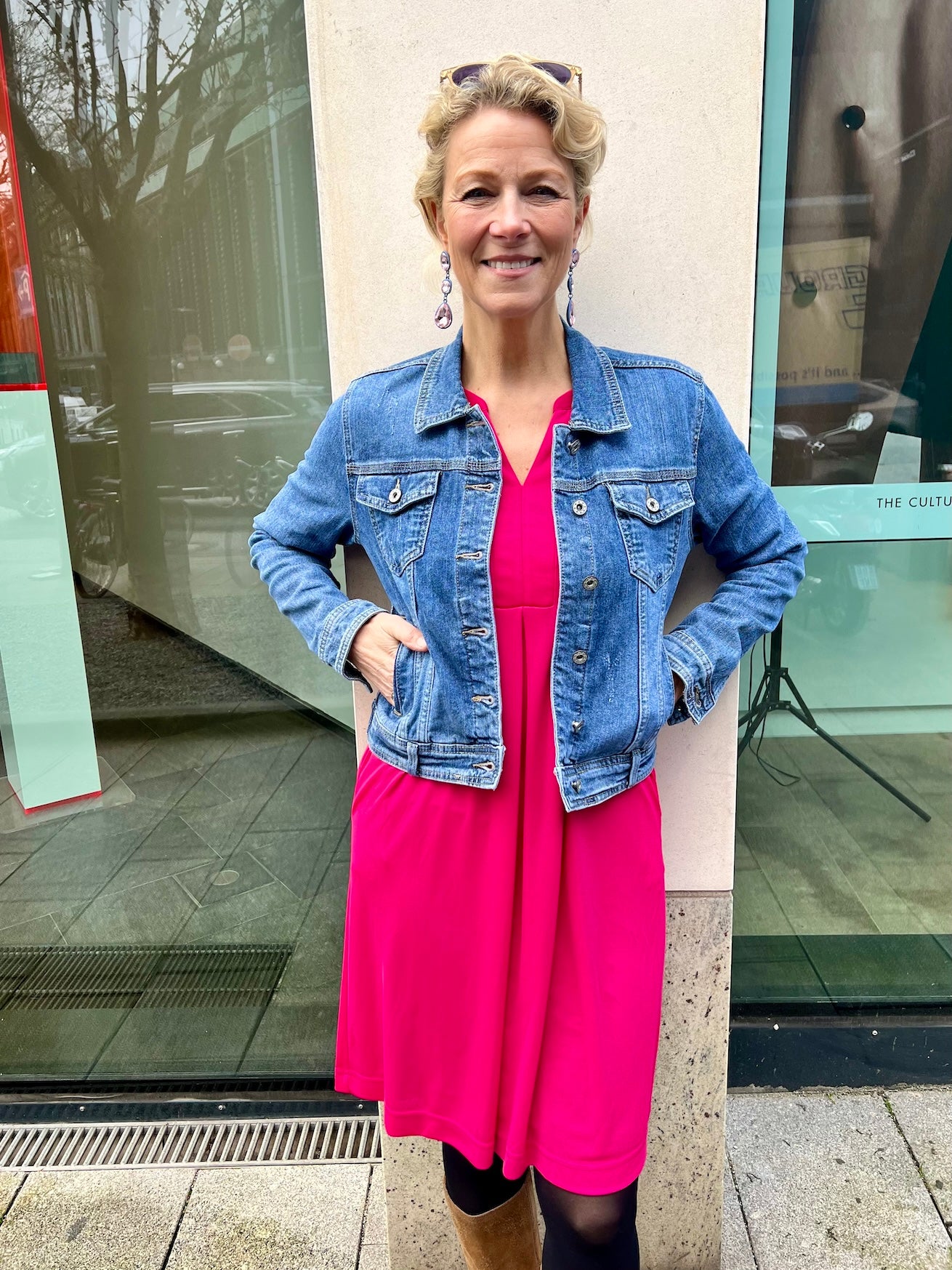 Denim Jacket Jeansjacke Kleid Jeansjacke Zum Kleid Jacke Modell