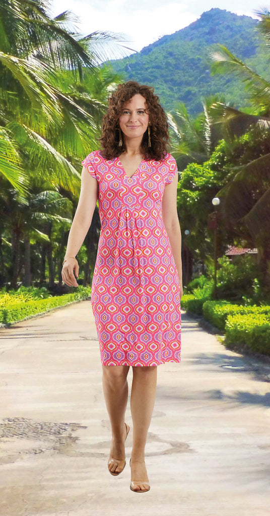 Kleid Modell Milu Orchidee