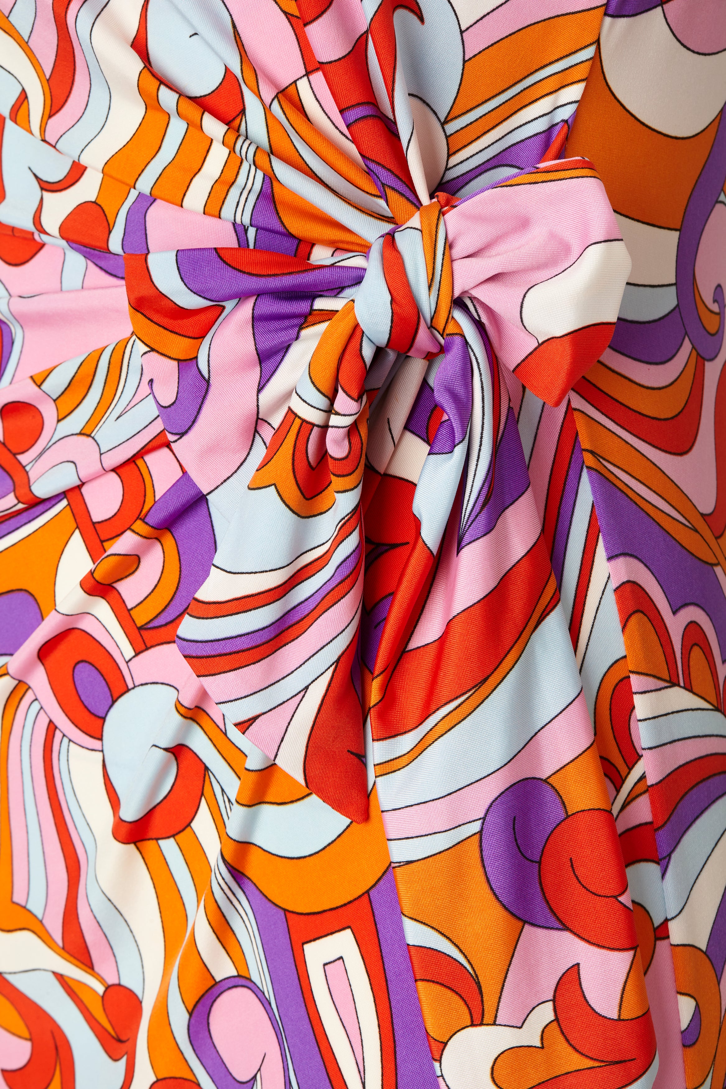 Elegantes Sommerkleid mit Muster von dem Hamburger Modelabel stegmann mode