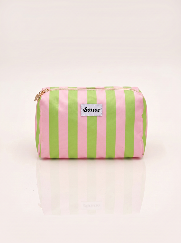 Make Up Tasche gestreift vom Hamburger Modelabel stegmann mode