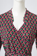 Bluse Modell Mari Rhombe