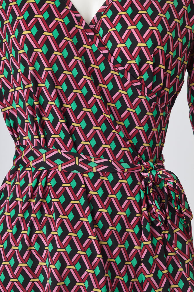 Bluse Modell Mari Rhombe