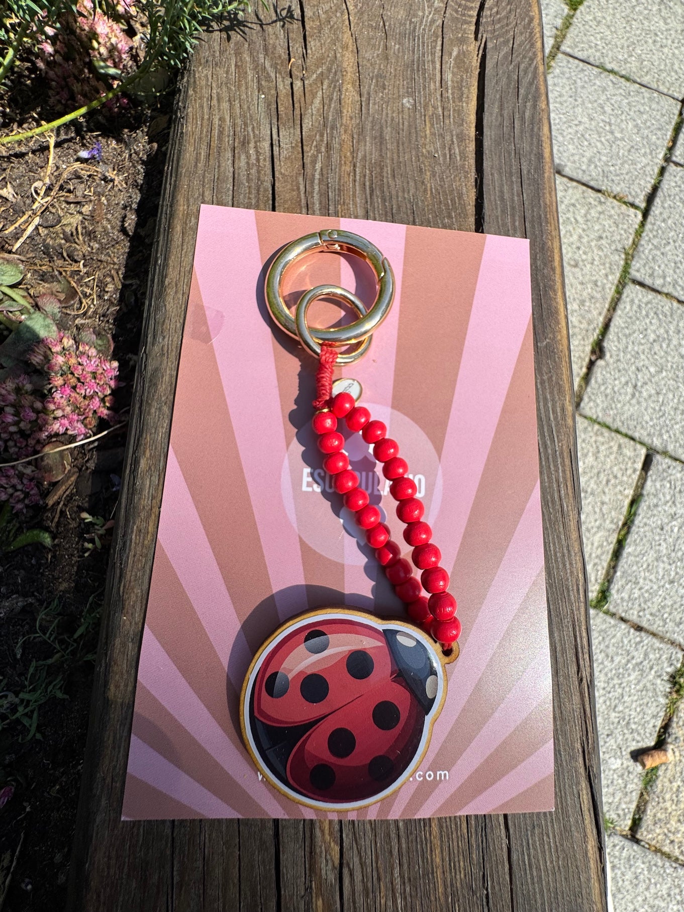 Taschen und Schlüsselanhänger mit Marienkäfer Motiv vom Hamburger Modelabel stegmann mode 