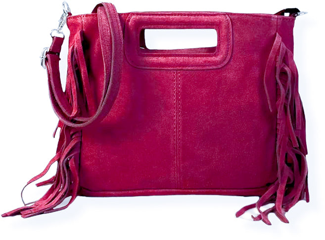 Tasche mit Fransen vom Hamburger Modelabel stegmann mode