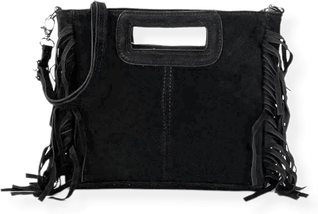 Tasche mit Fransen vom Hamburger Modelabel stegmann mode
