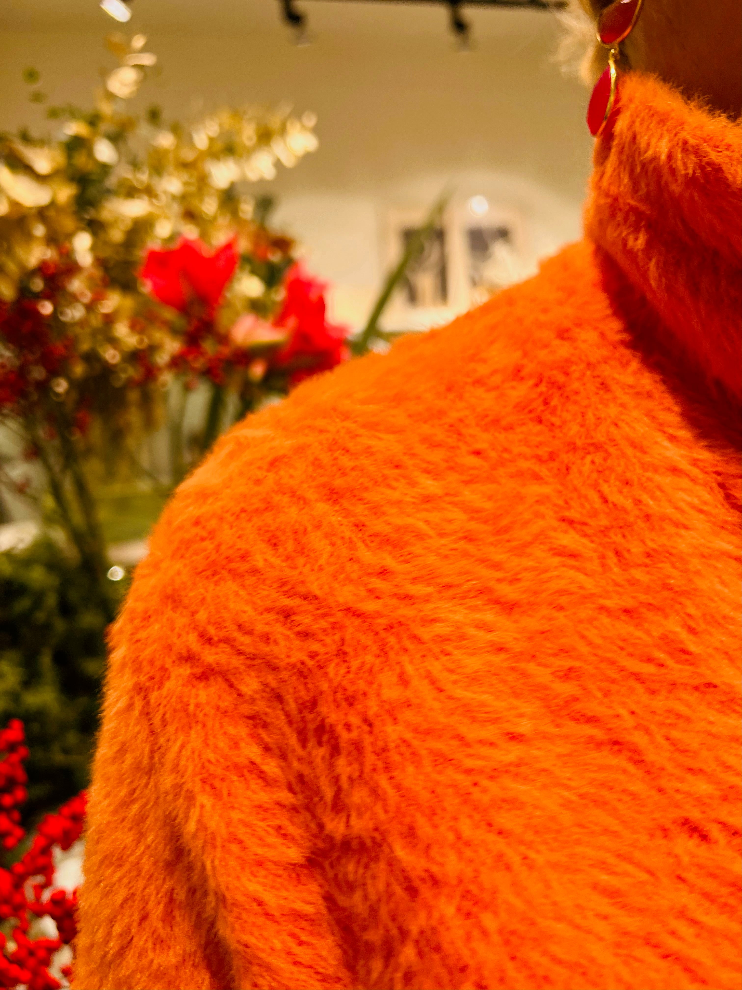 Velourpullover vom Hamburger Modelabel stegmann mode