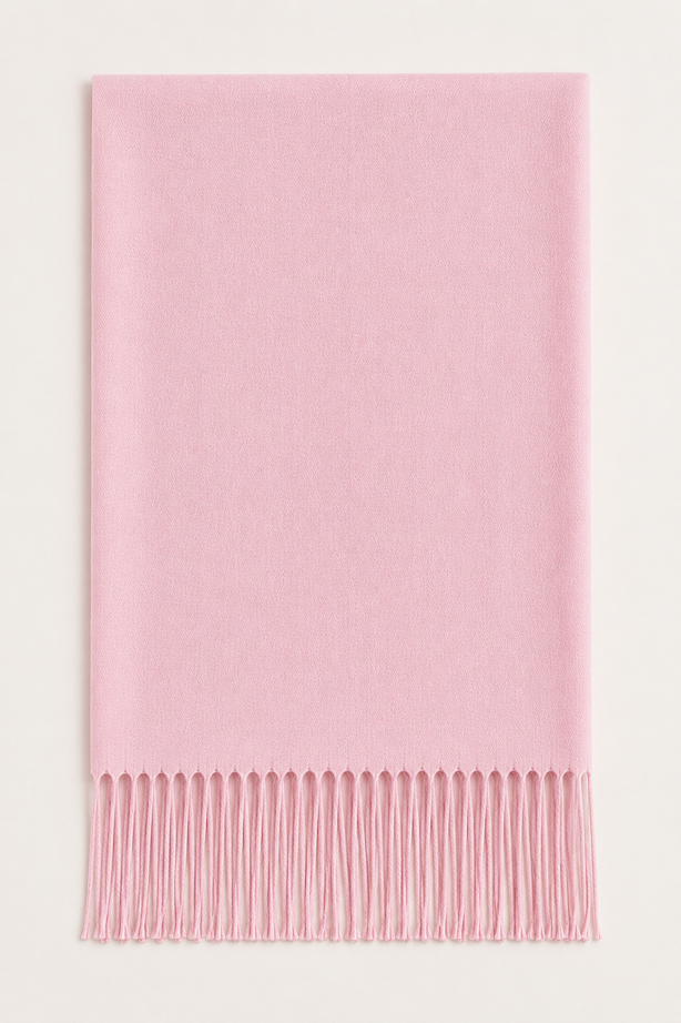 Produktfoto von Pashmina Schal in der Farbe Rosa vom Hamburger Modelabel Stegmann Mode