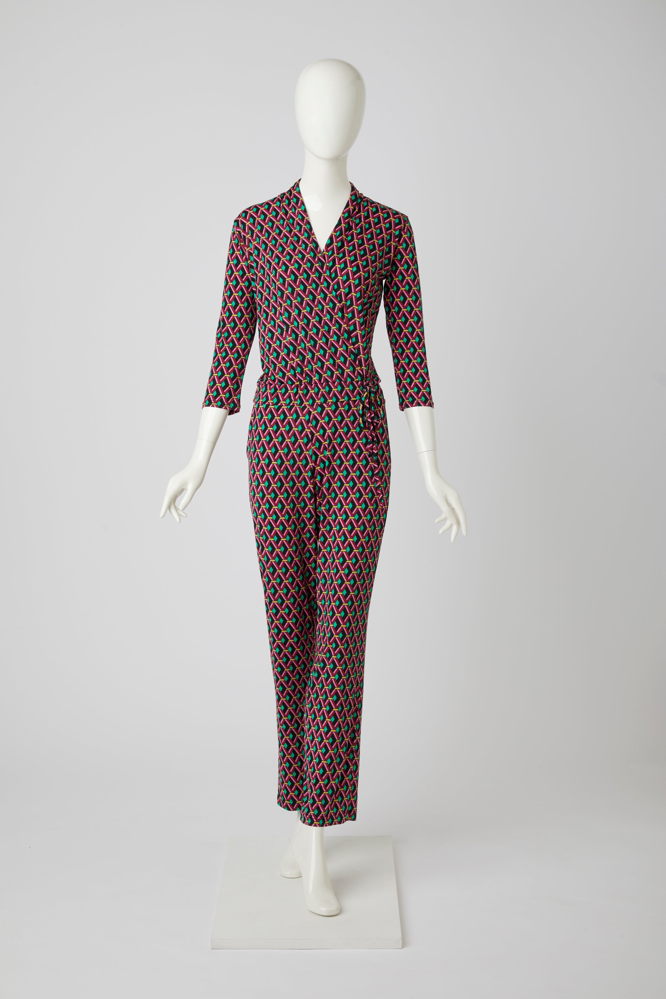 Jumpsuit mit Muster von dem Hamburger Modelabel stegmann mode