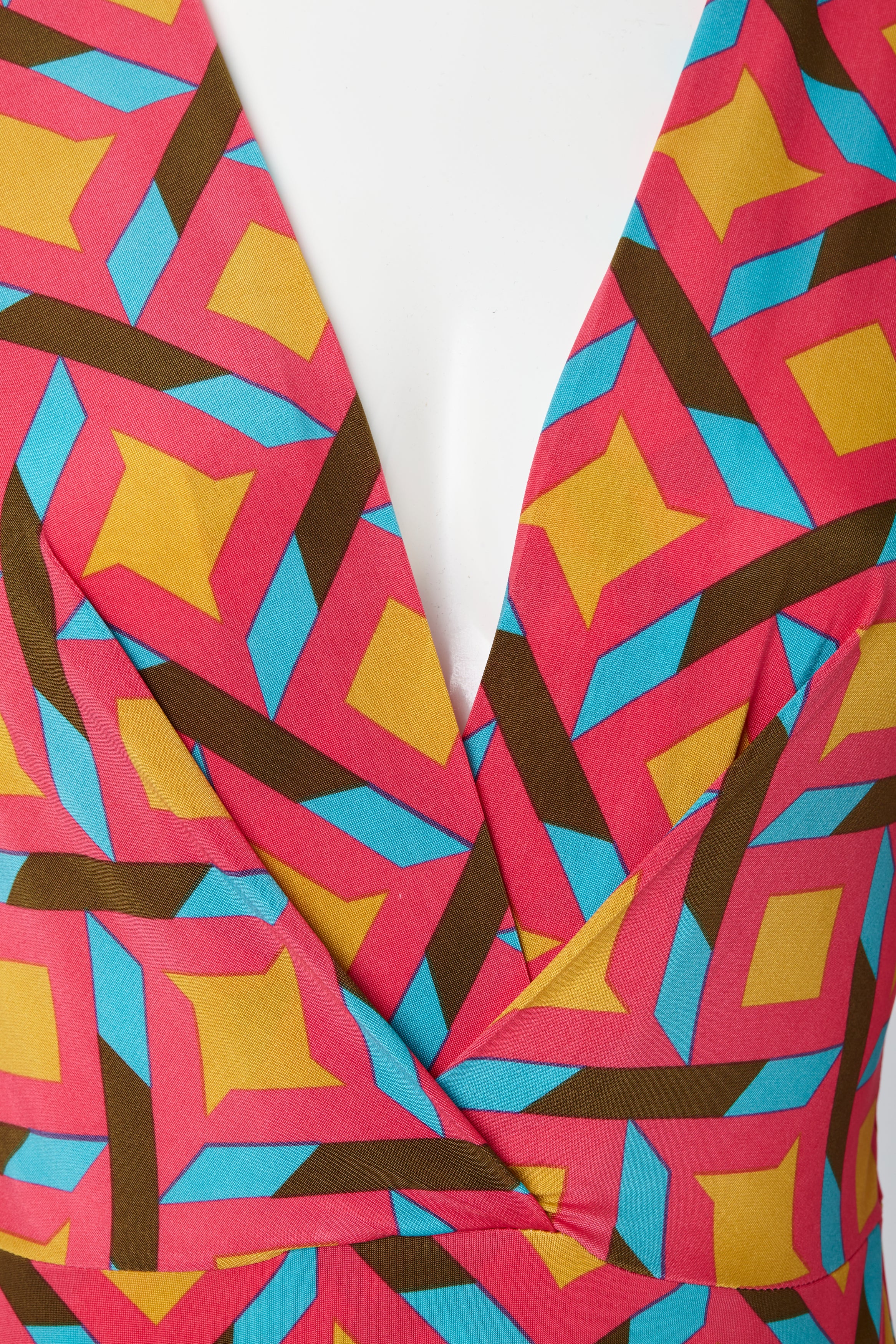 Jumpsuit mit Muster von dem Hamburger Modelabel stegmann mode