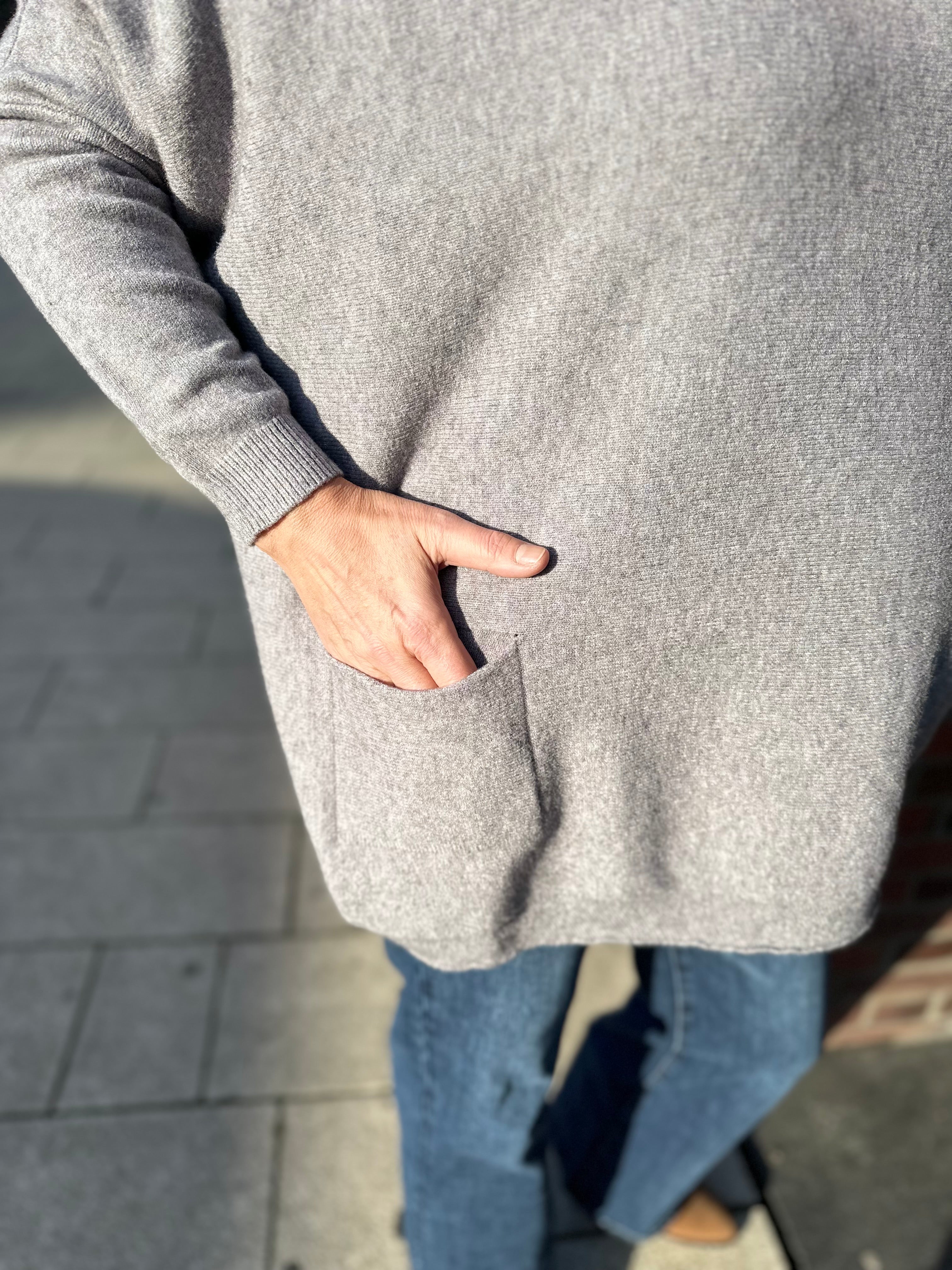 Oversized Rollkragenpullover vom Hamburger Modelabel stegmann mode