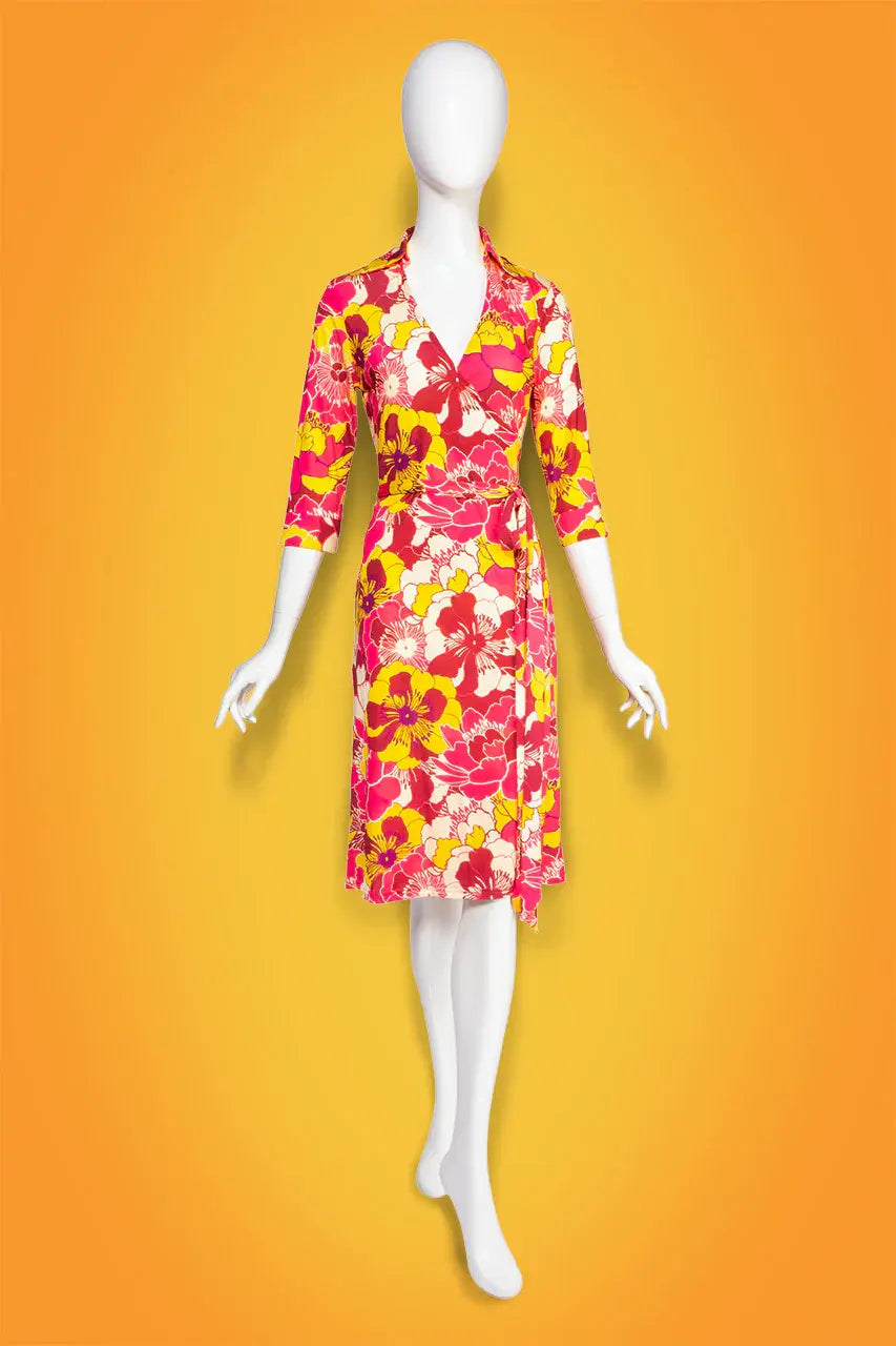 Kleid mit Muster vom Hamburger Modelabel stegmann mode