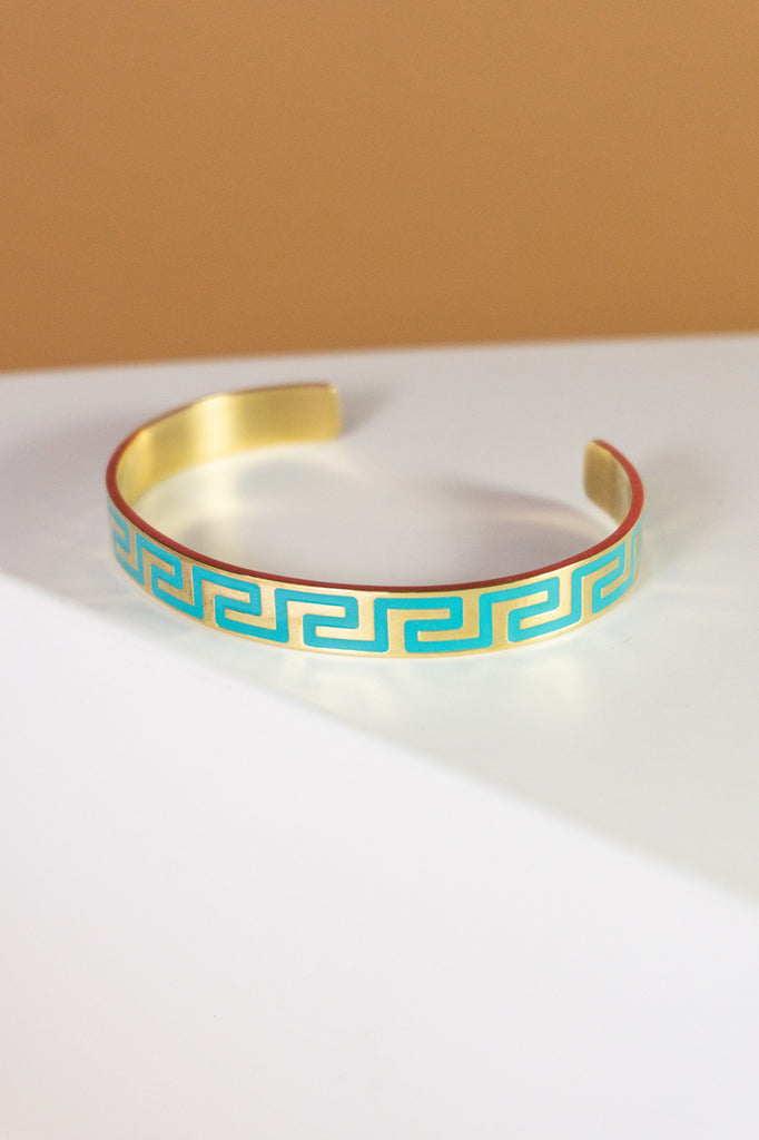 Armreif mit Meander Muster