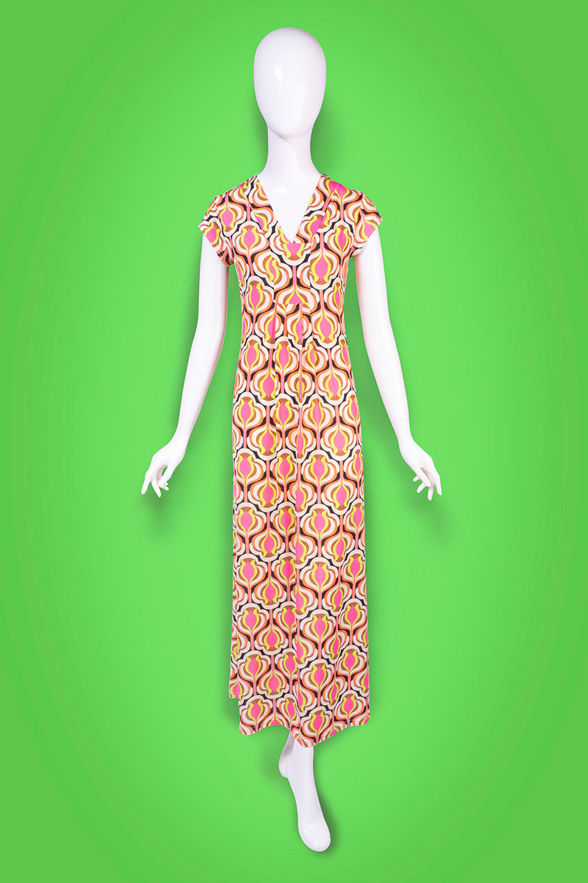 Kleid Modell Milu Longue Kurzarm Tulip