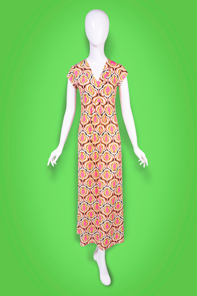 Kleid Modell Milu Longue Kurzarm Tulip