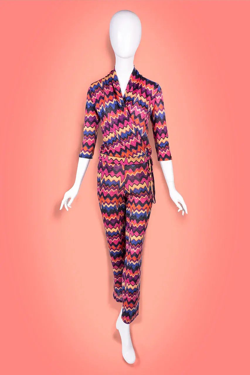 Jumpsuit mit Muster von dem Hamburger Modelabel stegmann mode