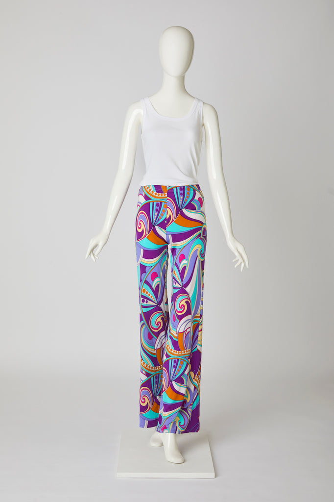 Hose mit Muster von dem Hamburger Modelabel stegmann mode